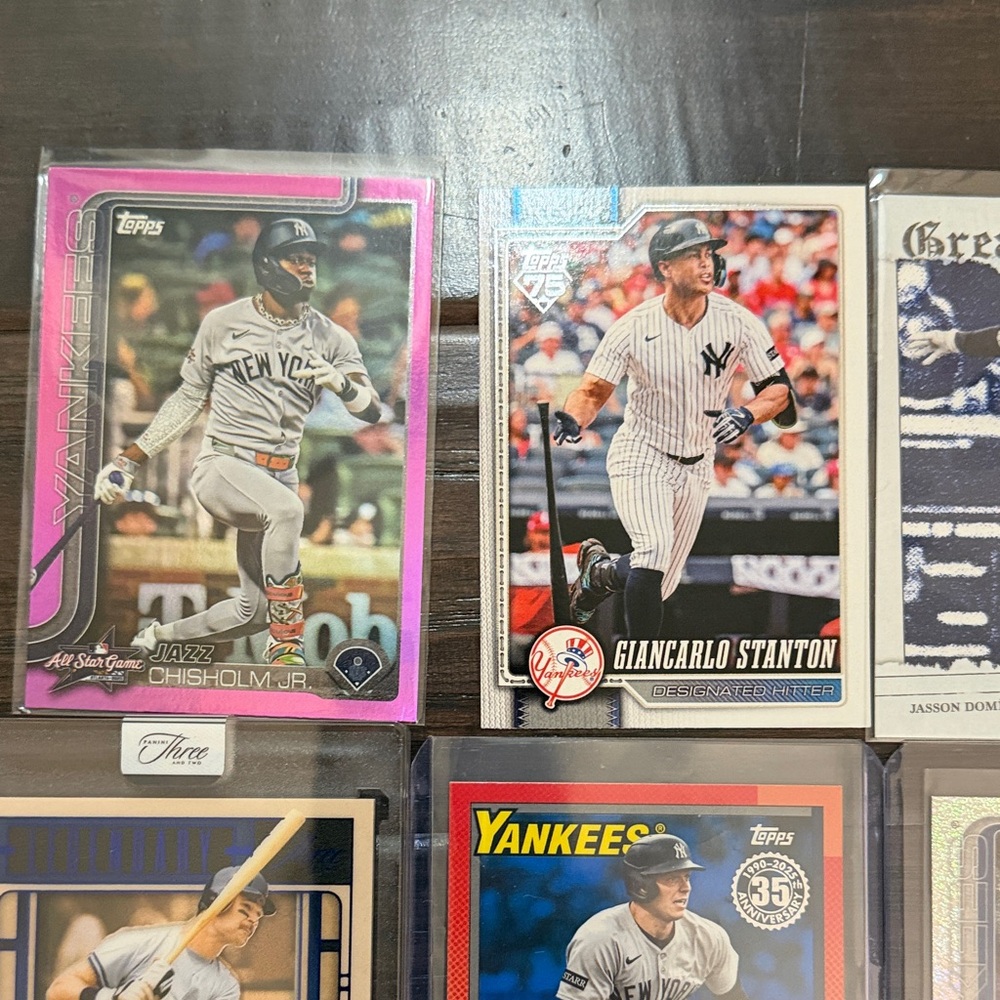 Don Mattingly Auto to 32 w Yankee Lot Baseball Sportscards Trading Panini 
Topps - Picture 12 of 15